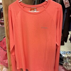 Columbia Pink Long Sleeve Shirt